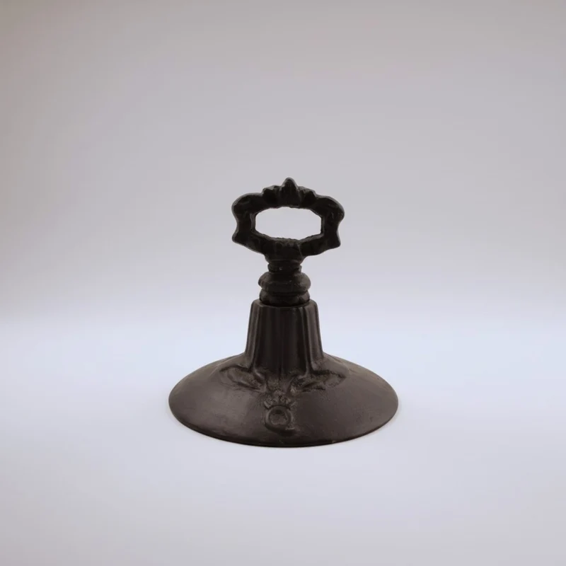 Ornamentiert Türstopper aus Gusseisen 18 x 18 cm - Mikaela