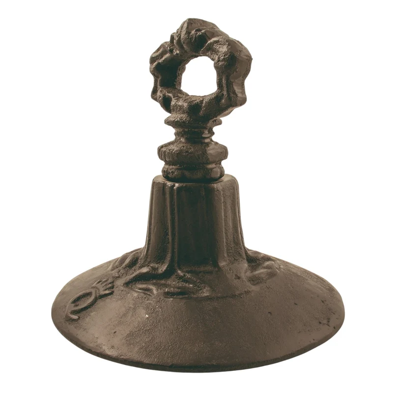 Ornamentiert Türstopper aus Gusseisen 18 x 18 cm - Mikaela