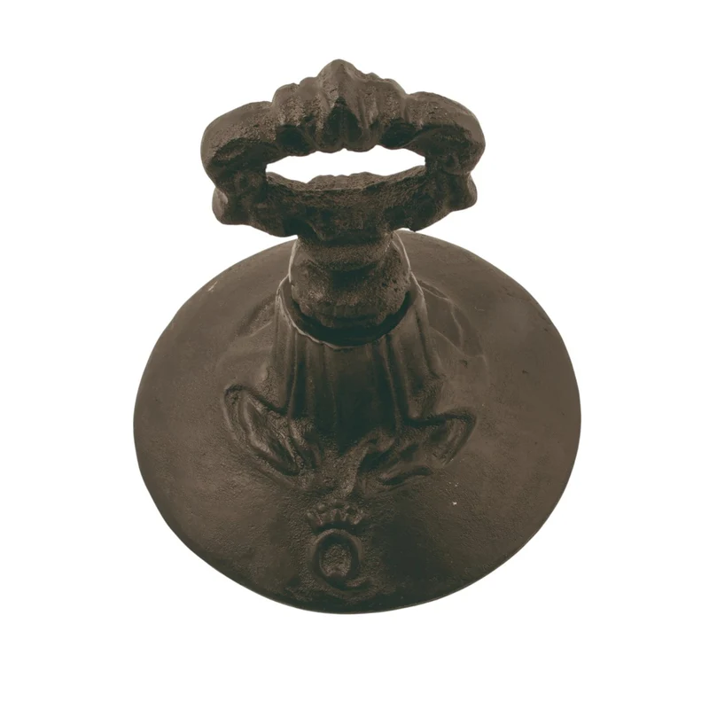 Ornamentiert Türstopper aus Gusseisen 18 x 18 cm - Mikaela