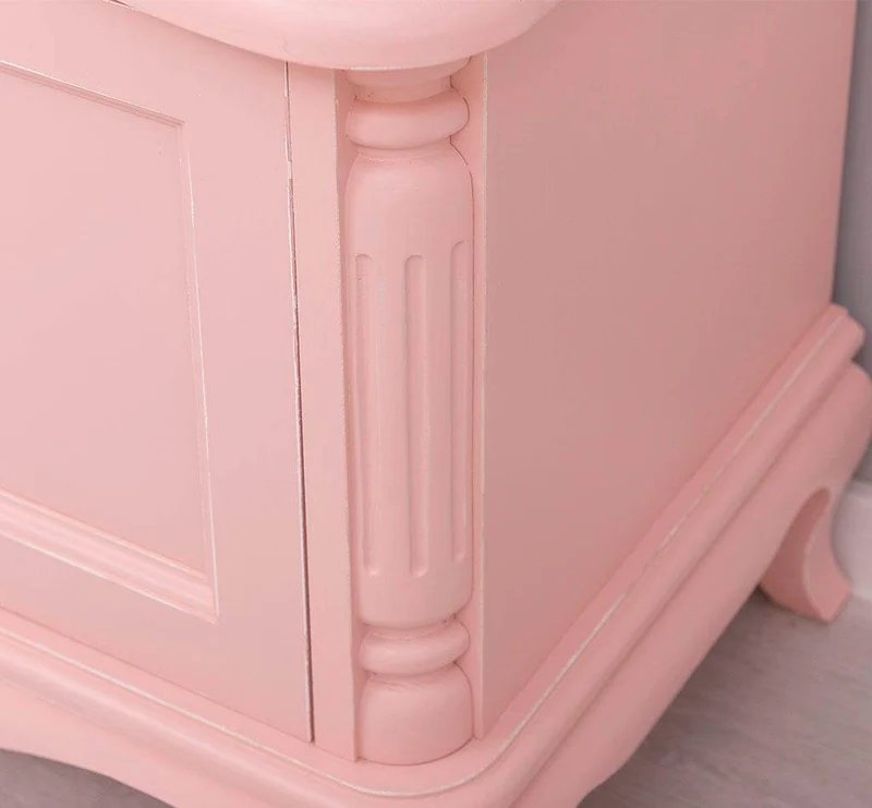 Großes Barock TV Sideboard mit 2 Türen - geschwungene Kommode
