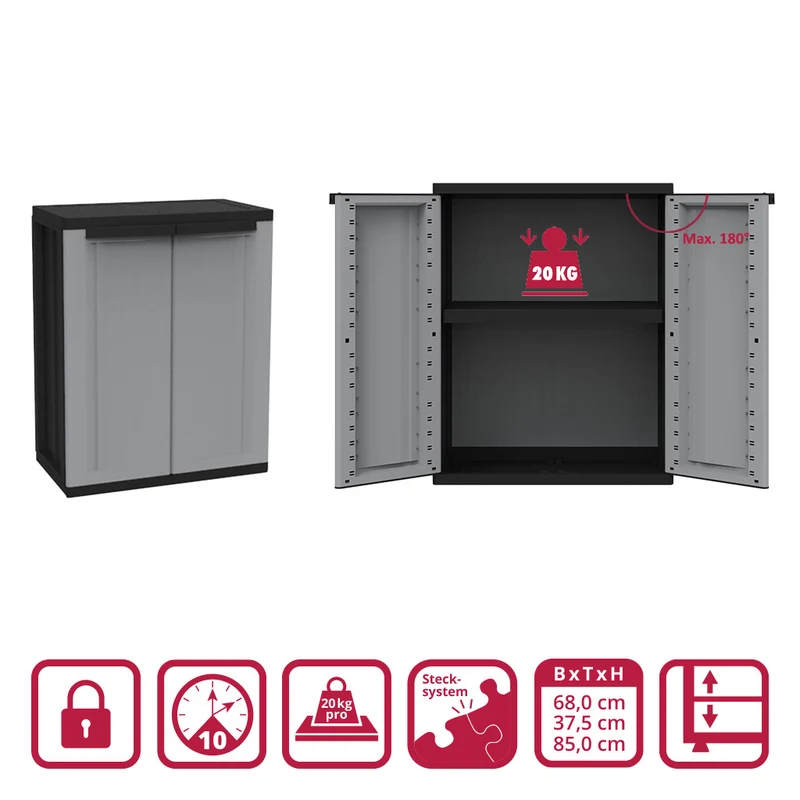 Bundle: 1 x J Twist Spind + 1 x J Twist Beistellschrank
