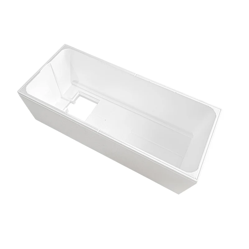 STUROTEC Wannenträger für Duravit No. 1 Rechteck-Badewanne 180 x 80 cm, mit 1 Rückenschräge